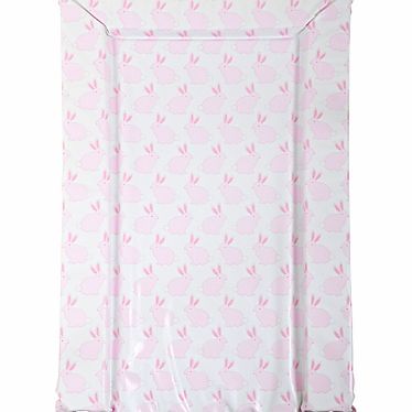 John Lewis Bunnies Changing Mat, Pink