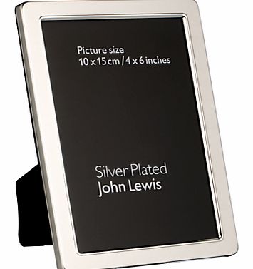 Curve Silver Plated Photo Frames