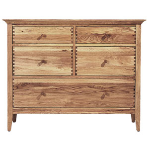 John Lewis Esprit 5 Drawer Low Chest
