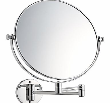 Extending Bathroom Mirror, 25cm
