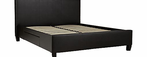 John Lewis Genoa Storage Bed, Chocolate, Double