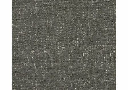 John Lewis Henley Semi Plain Fabric, Charcoal,