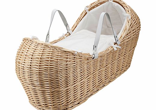 John Lewis Heritage Wicker Moses Basket