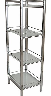 John Lewis Ice 4 Tier Shelf Unit