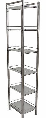 John Lewis Ice 6 Tier Shelf Unit