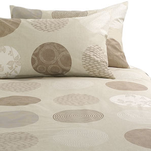 john lewis Isadora Standard Pillowcase, Mocha