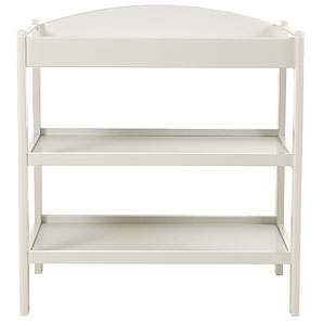 john lewis Luca Changing Table, White