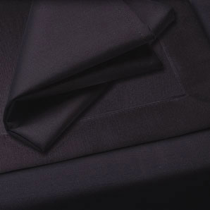 Mezzo Tablecloth, Black, Oblong 140 x 230cm