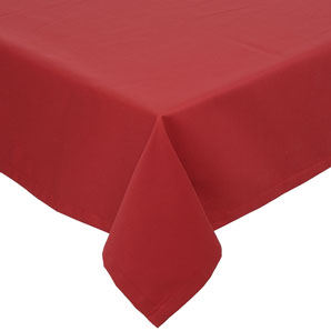 Mezzo Tablecloth, Red, Round Dia.210cm