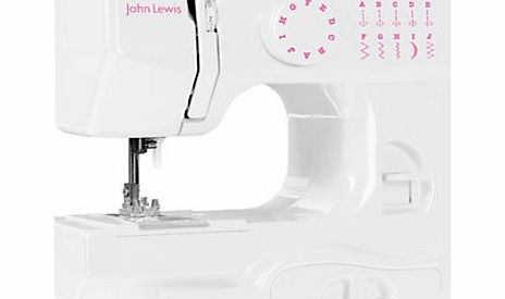 John Lewis Mini Sewing Machine, White