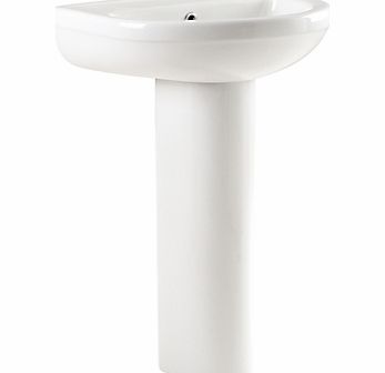 Oslo Bathroom Sink Basin and Pedestal