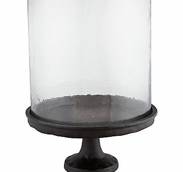 Pedestal Stand Hurricane Lamp, Dia.24cm