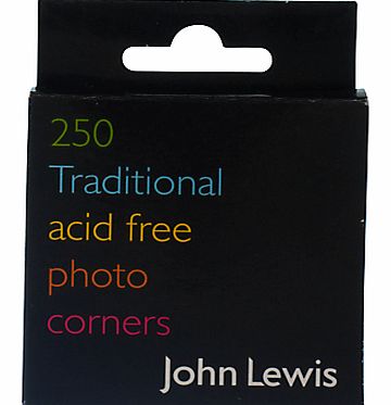 John Lewis Photo Corners, Pack of 250
