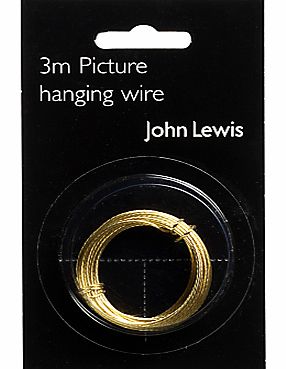John Lewis Picture Hanging Wire, 3m