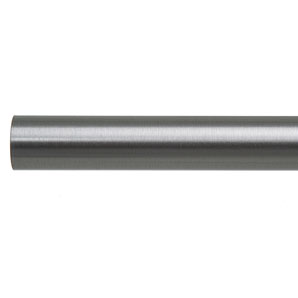 john lewis Polished Steel Pole- L120cm x Dia.25mm