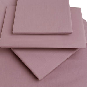 john lewis Polycotton Percale Flat Sheet, Amethyst, Single