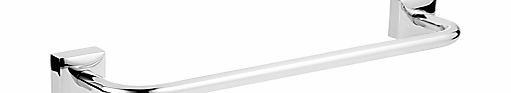 John Lewis Pure Bathroom Short Towel Bar, Chrome