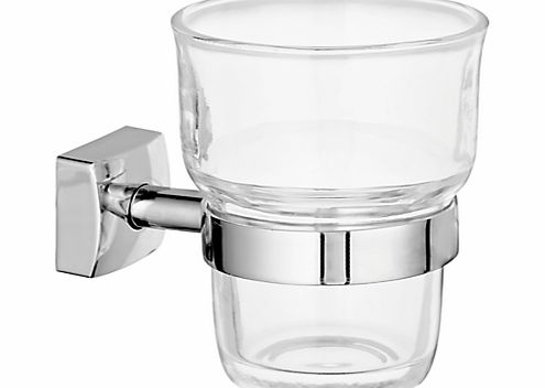 John Lewis Pure Bathroom Tumbler and Holder,