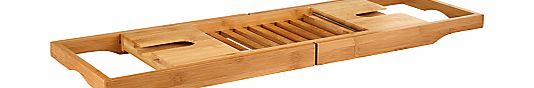 John Lewis Rubberised Bamboo Bath Bridge Rack,