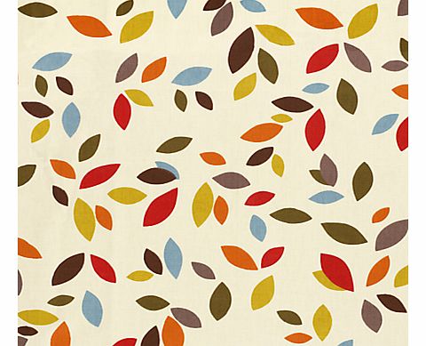 Scattered Leaves Fabric