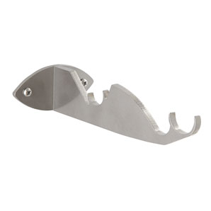 Stainless Steel Double Front Passing Bracket- 19mm