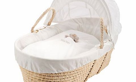 John Lewis Sweet Dreams Moses Basket, White