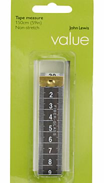 John Lewis The Basics Non-Stretch Tape Measure