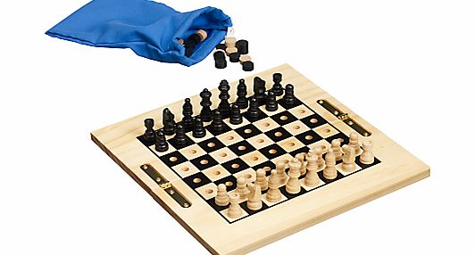 John Lewis Travel Chess and Draughts