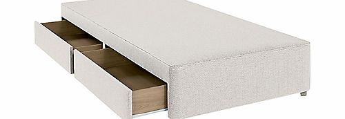 True Edge Divan Base with 2 Drawers,