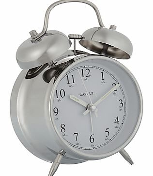 John Lewis Twin Bell Alarm Clock