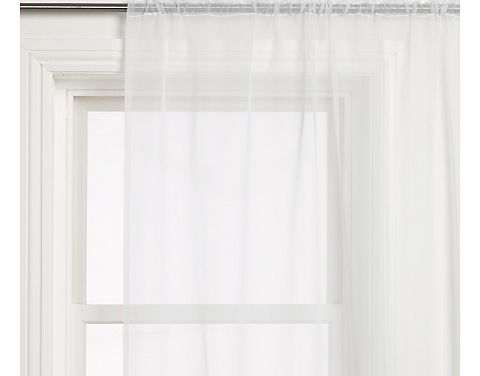 John Lewis Venice Slot Headed Voile Panel