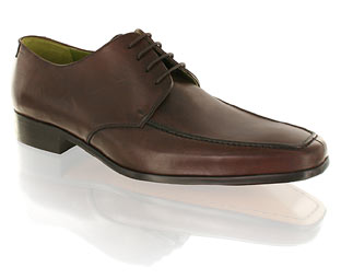 John White Formal Shoe With Lace Up Detail