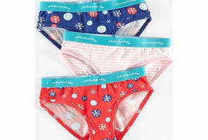 Johnnie  b 3 Pack Pants, Woolly Sheep,Snowflakes,Bouquet
