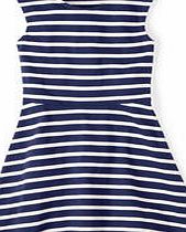 Johnnie  b Ailsa Dress, Navy/Ecru Stripe 34545095