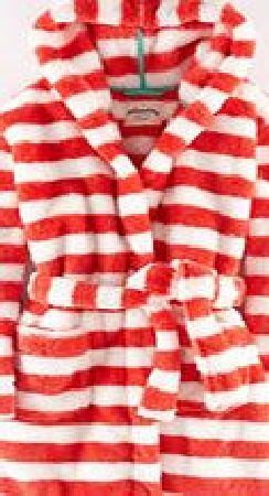Johnnie  b Dressing Gown, Bright Coral/Ecru Stripe 34416362