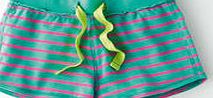 Johnnie  b Jersey Shorts, Bluey Green/Neon Pink Stripe