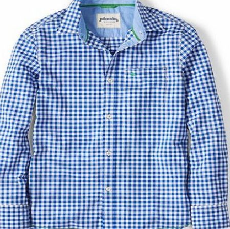 Johnnie  b Laundered Shirt, Blue 34584581