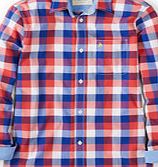 Johnnie  b Laundered Shirt, Red Blue Gingham 34584730