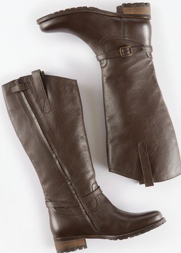 Johnnie  b, 1669[^]34983577 Long Leather Boots Chocolate Johnnie b,