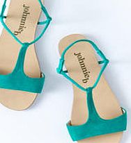Johnnie  b Summer Sandals, Emerald Suede 33908500