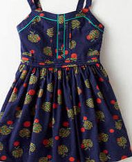 Johnnie  b Vintage Dress, Navy Spotty Apples 34112524