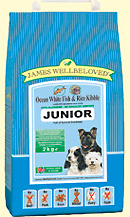 James Wellbeloved Canine Junior Fish and Rice