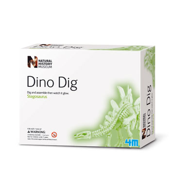 Dig A Glow Dino - Stegosaurus