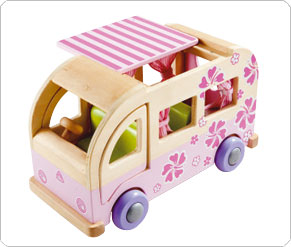Jolly Phonics Pink Camper Van