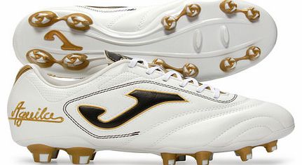 Aguila Gol 402 FG Football Boots White/Gold