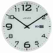 & Co Ashbee Day Date Wall Clock