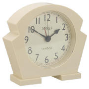 & Co Jazz Cream Mantel Clock