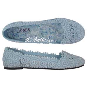 Jones Bootmaker Grace - Blue Fabric