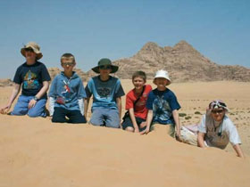 Jordan family holiday, The Lost City of Petra