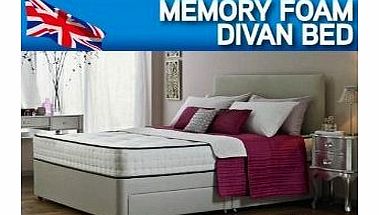 Joseph Furniture 60 SUPER KING SIZE ORTHOPAEDIC DIVAN BED WITH MATTRESS AND HEADBOARD